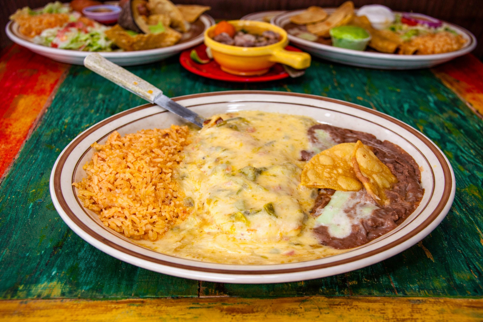 Chile Con Queso Chicken Breast.
