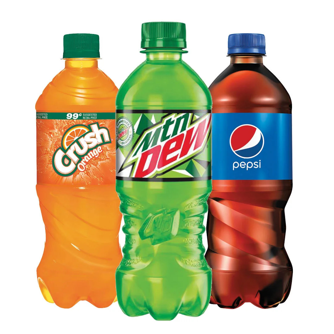20 oz. Soda Bottle.