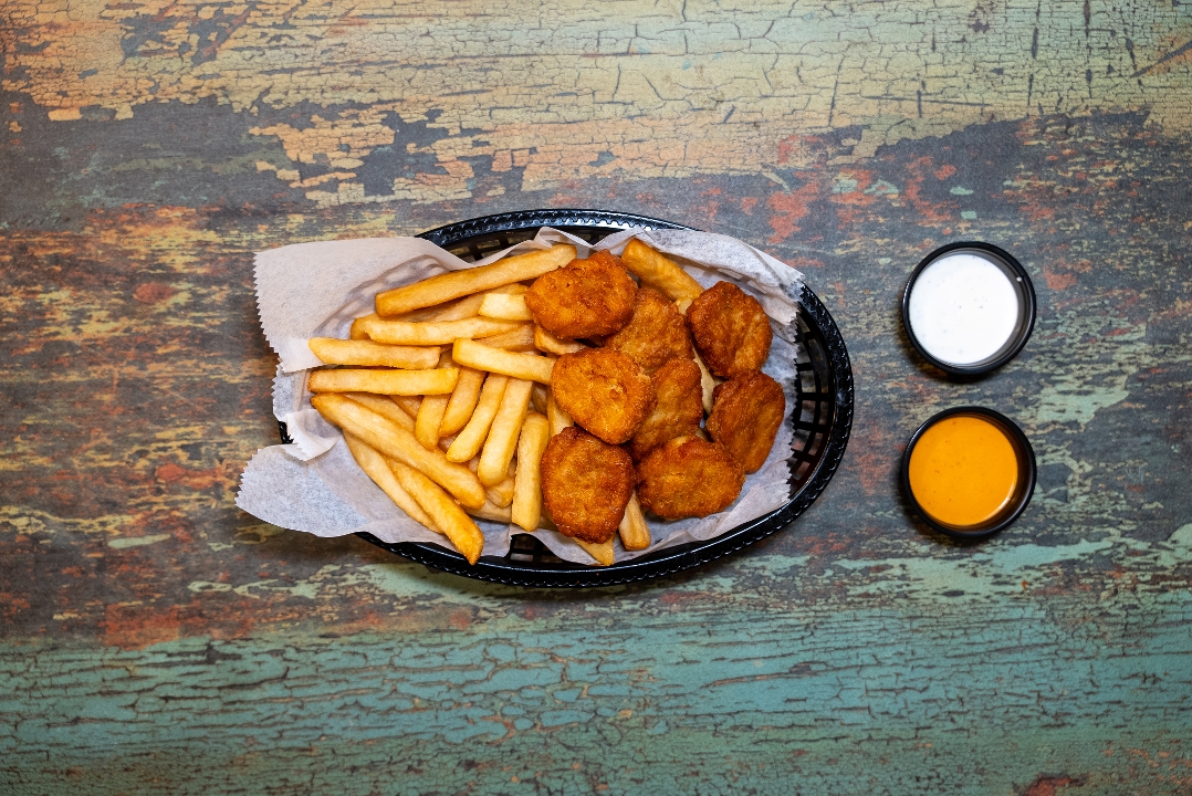 Chicken Nuggets (8 Pc with Fries).