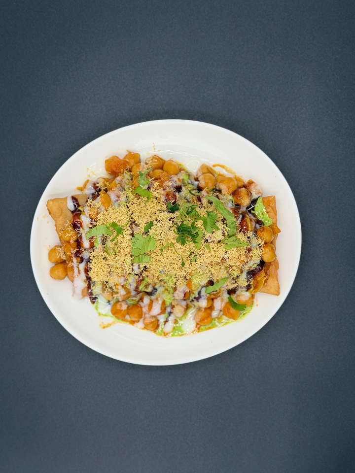 Samosa Chaat.