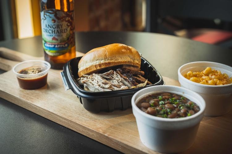 The Moo'ing Pig Sandwich Combo.