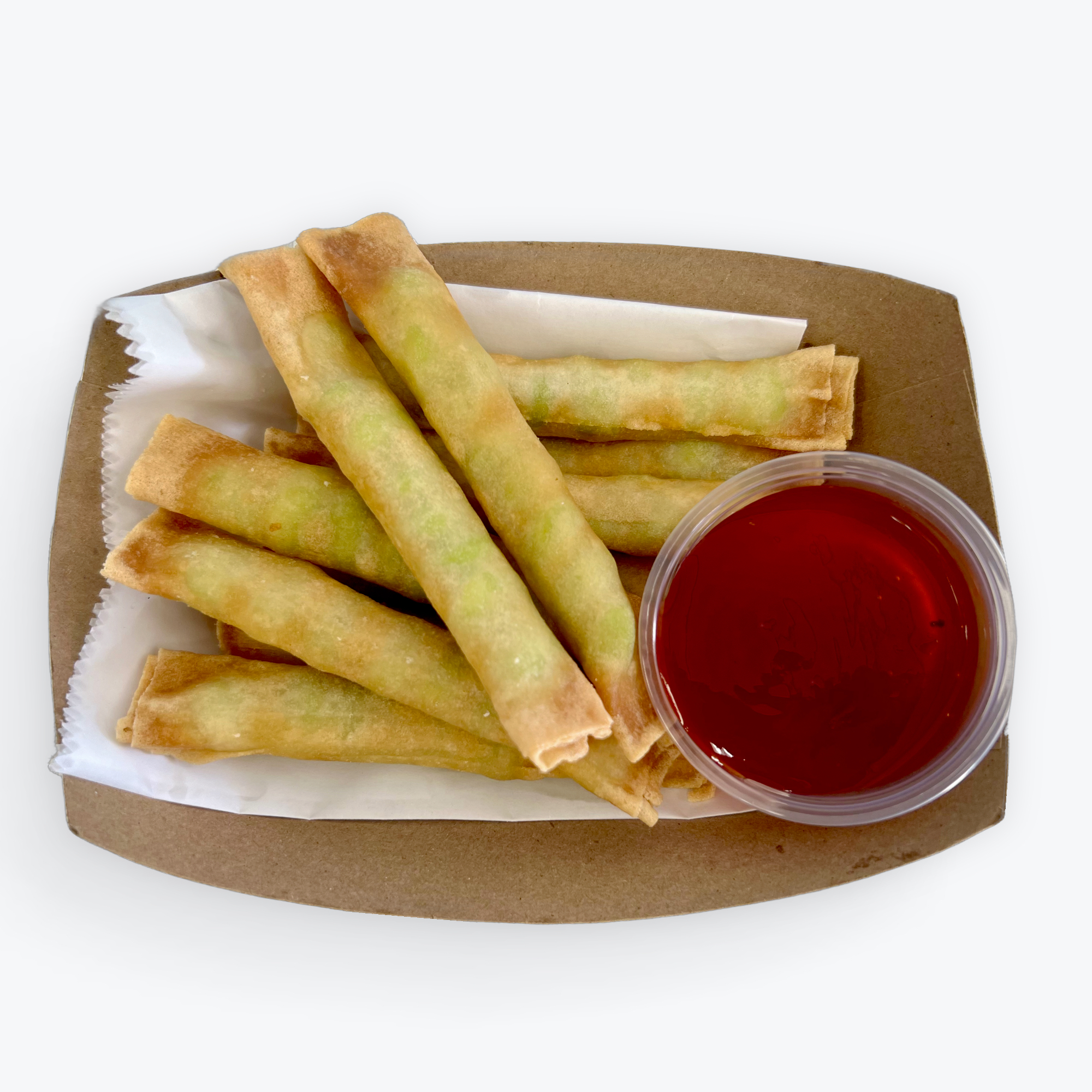 Fried Edamame Sticks.