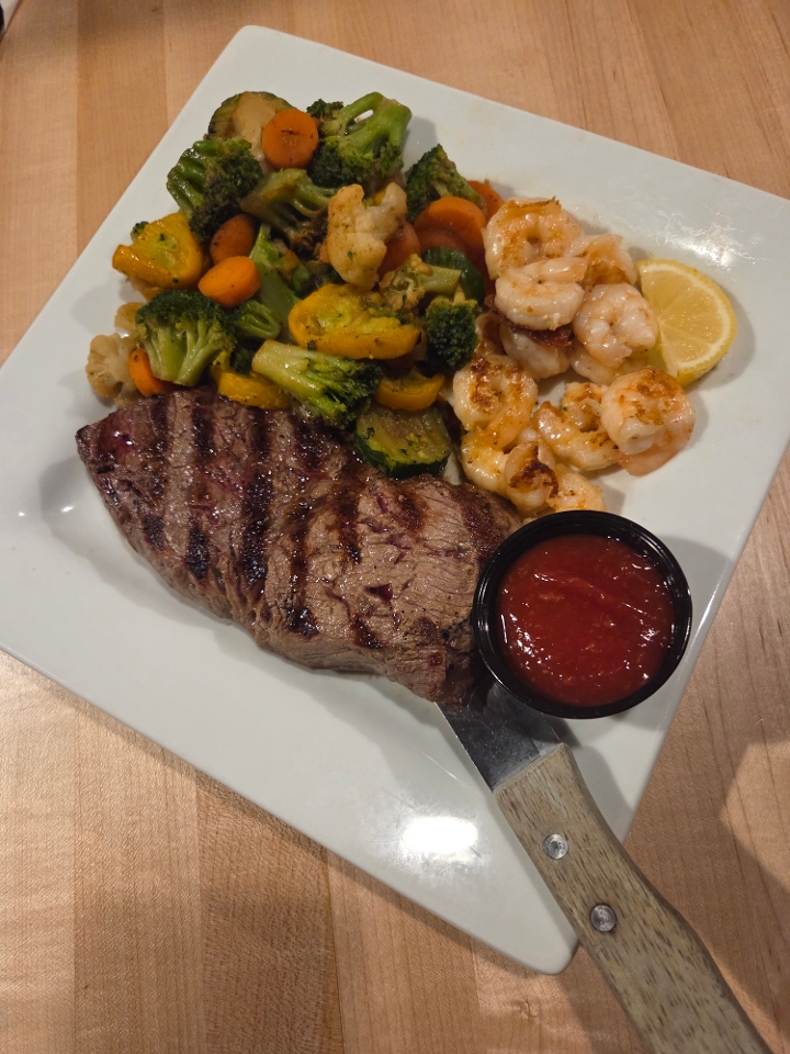 Steak Combo.