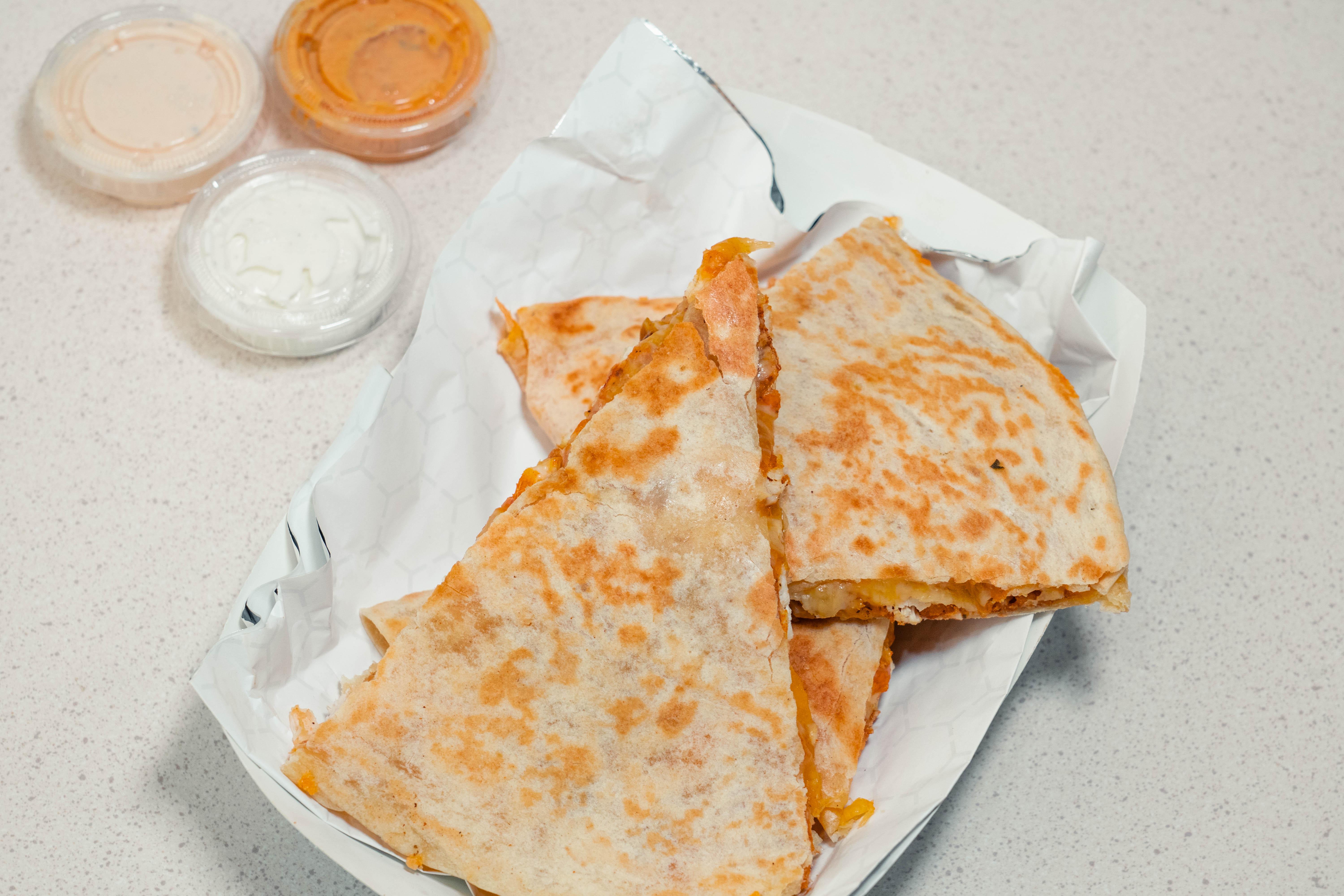 Chicken Quesadilla.