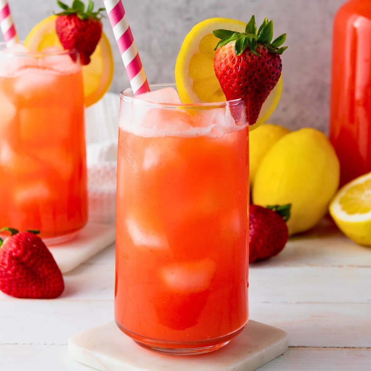 Strawberry Summer Lemonade.