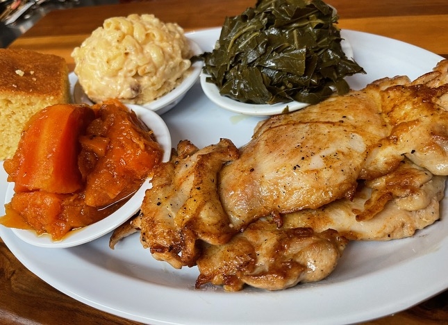 Grilled Thigh Dinner (2 Piece).