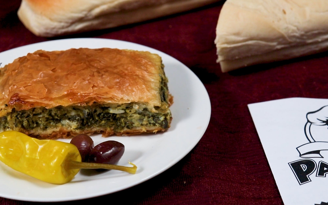 Spanakopika (Spinach Pie).