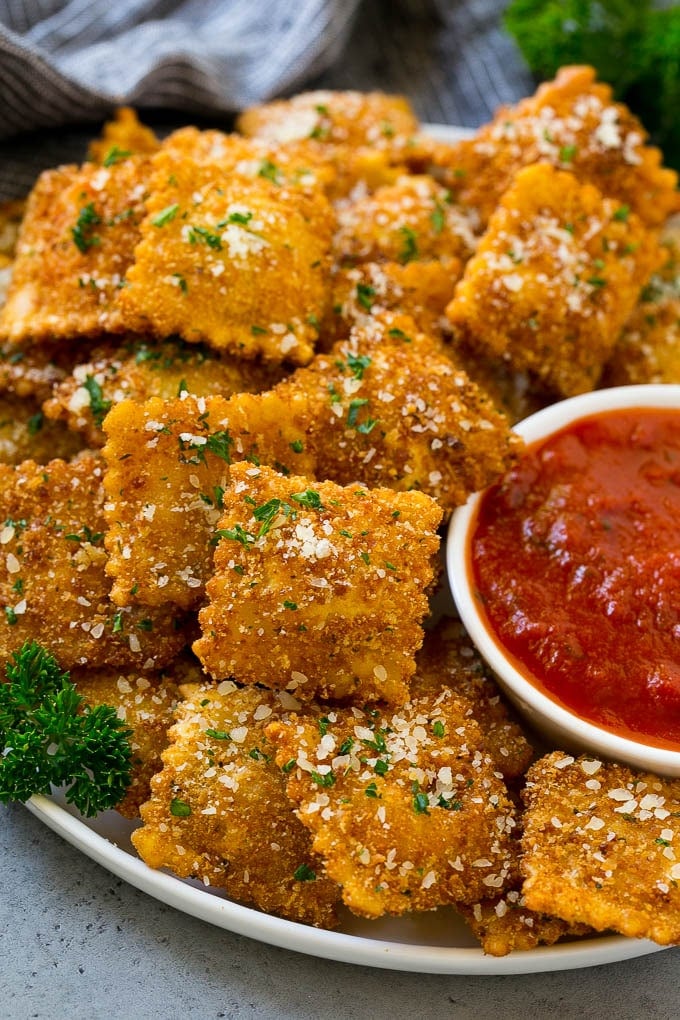 Breaded Ravioli.