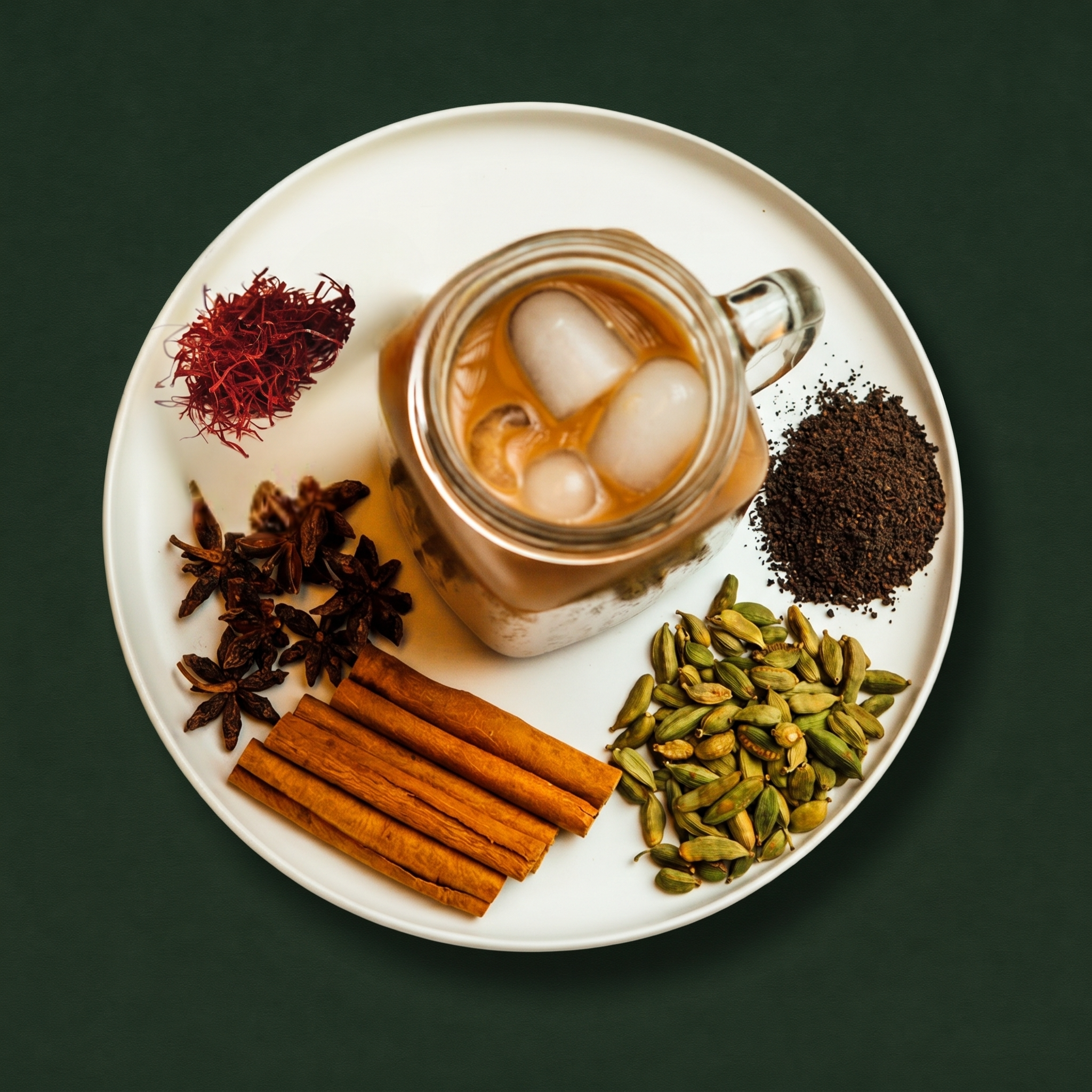 Iced Karak Chai.