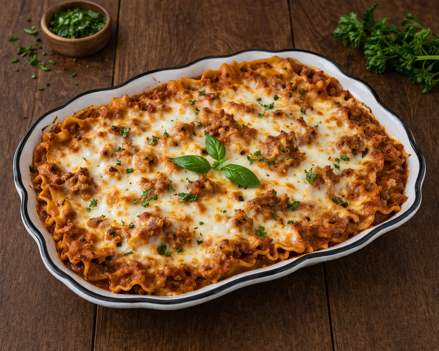 Lasagna.