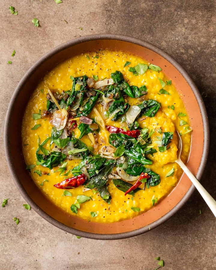 LB-Spinach Dal - Vegan.