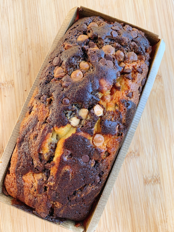 Chocolate Marble Loaf Cake.