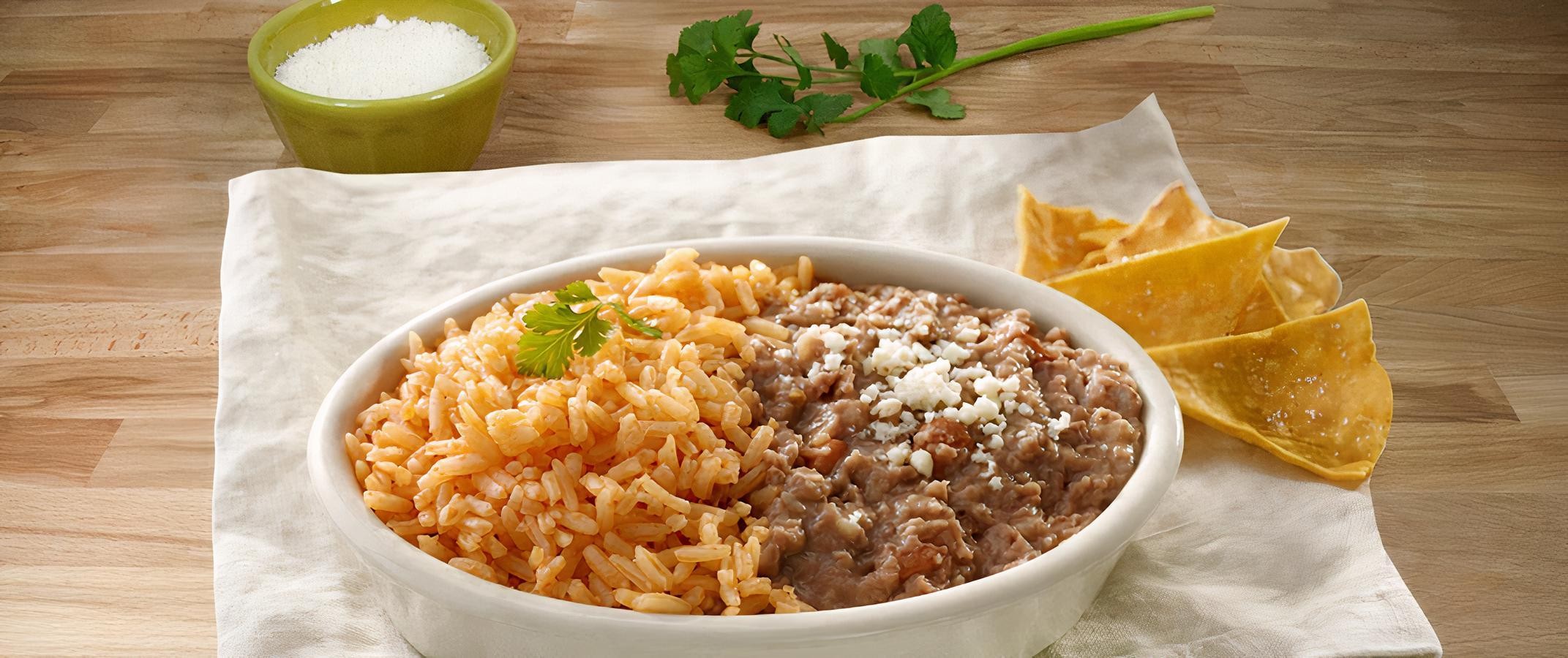 Rice and Beans.