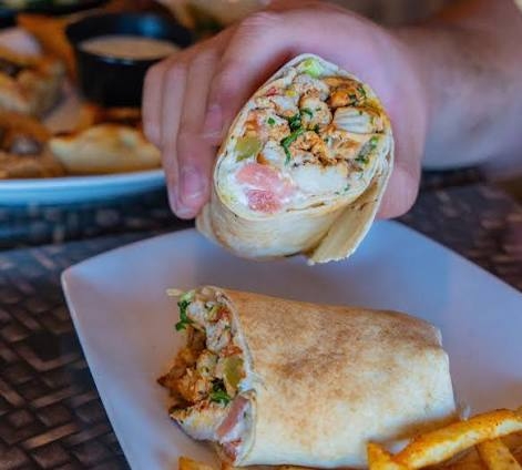 Chicken Shawarma Sandwich.