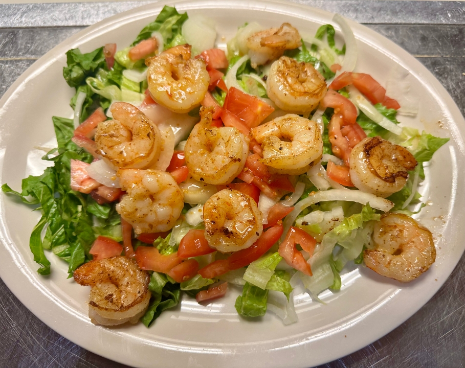 Grilled Shrimp Salad.