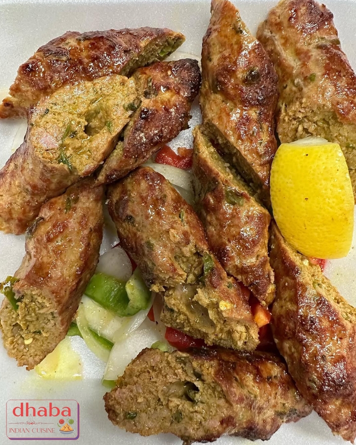 Seekh Kebab.
