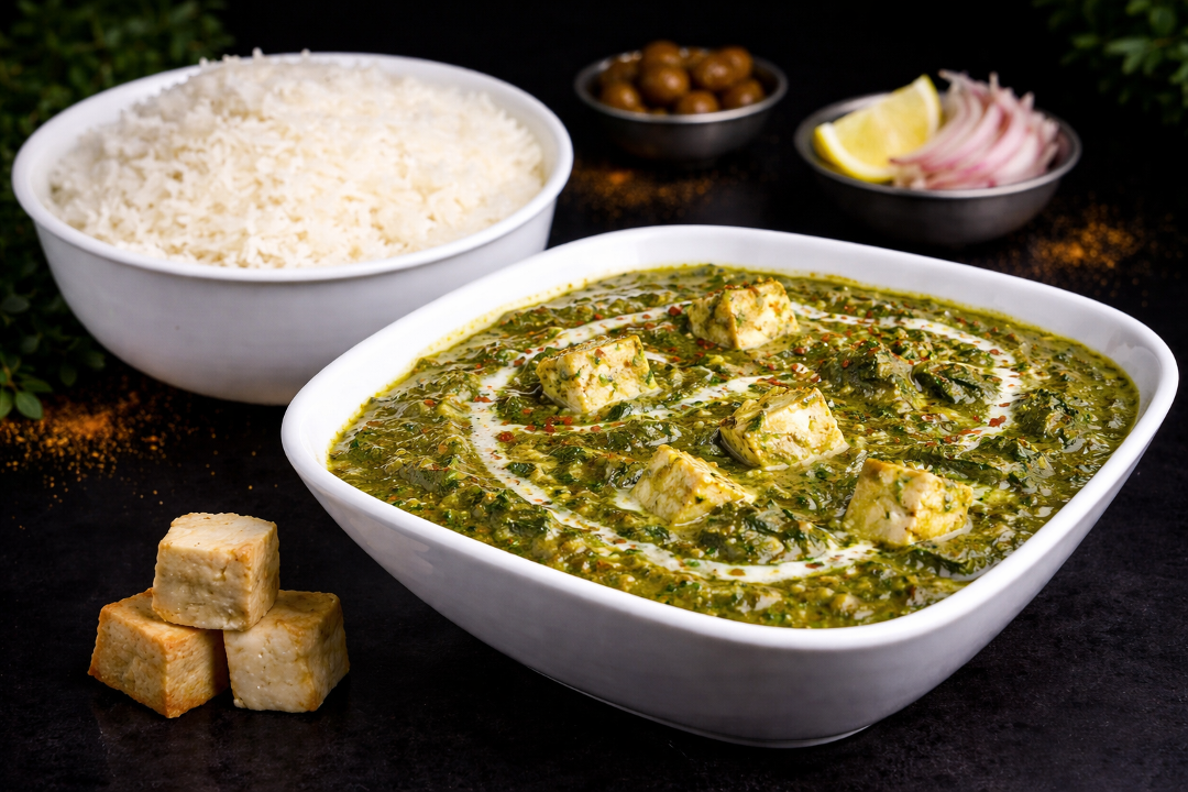 Saag Paneer.