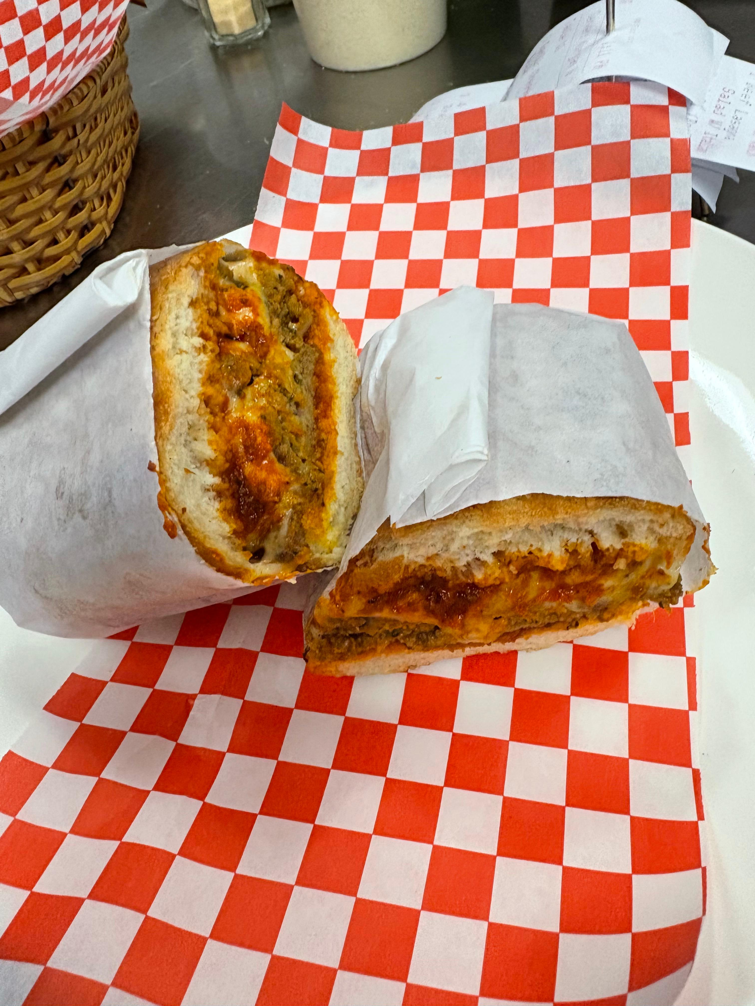 Meatball Sandwich.