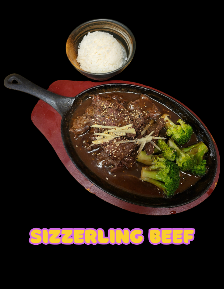 Sizzling Beef.