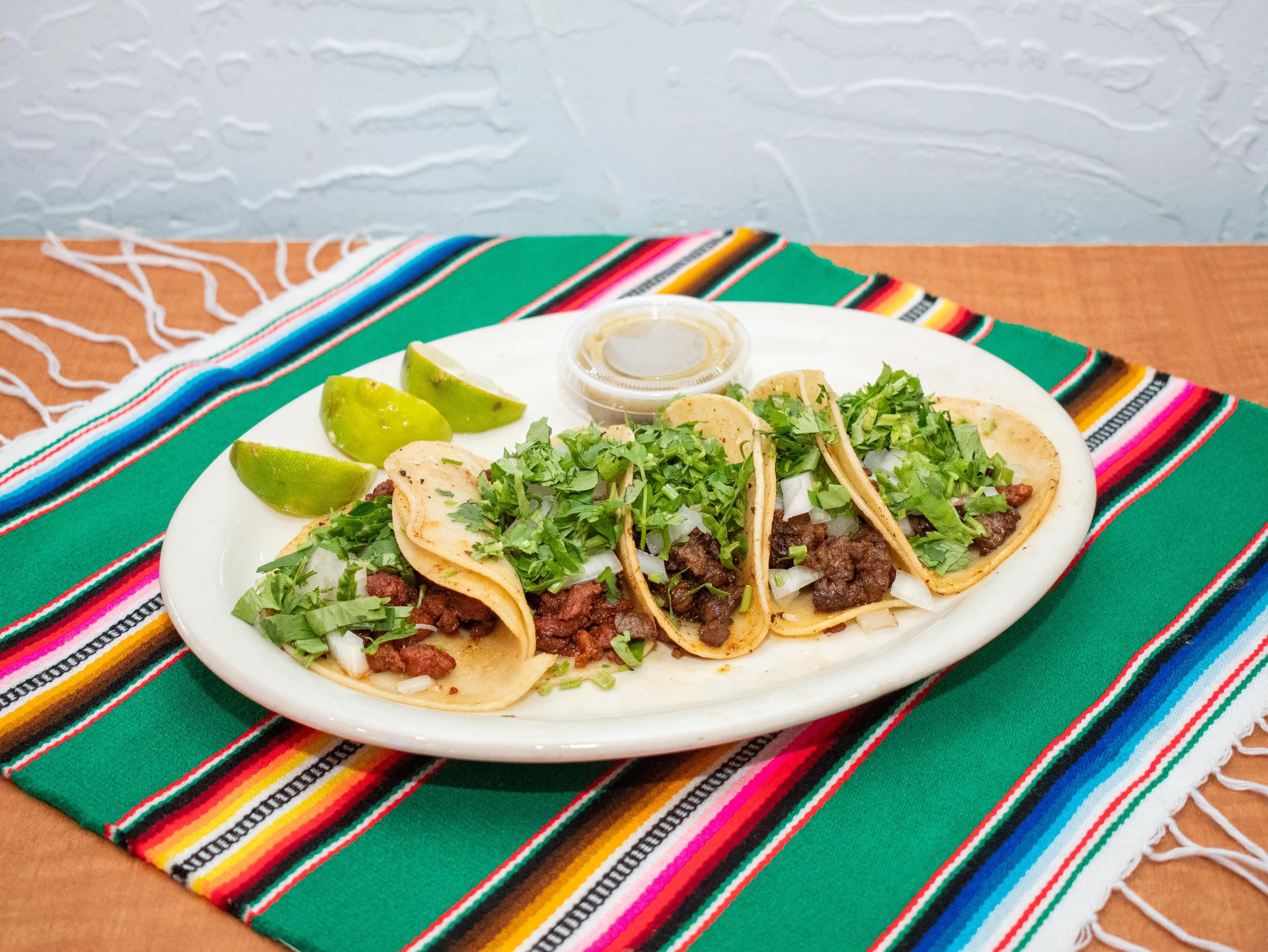 Tacos de Asada.