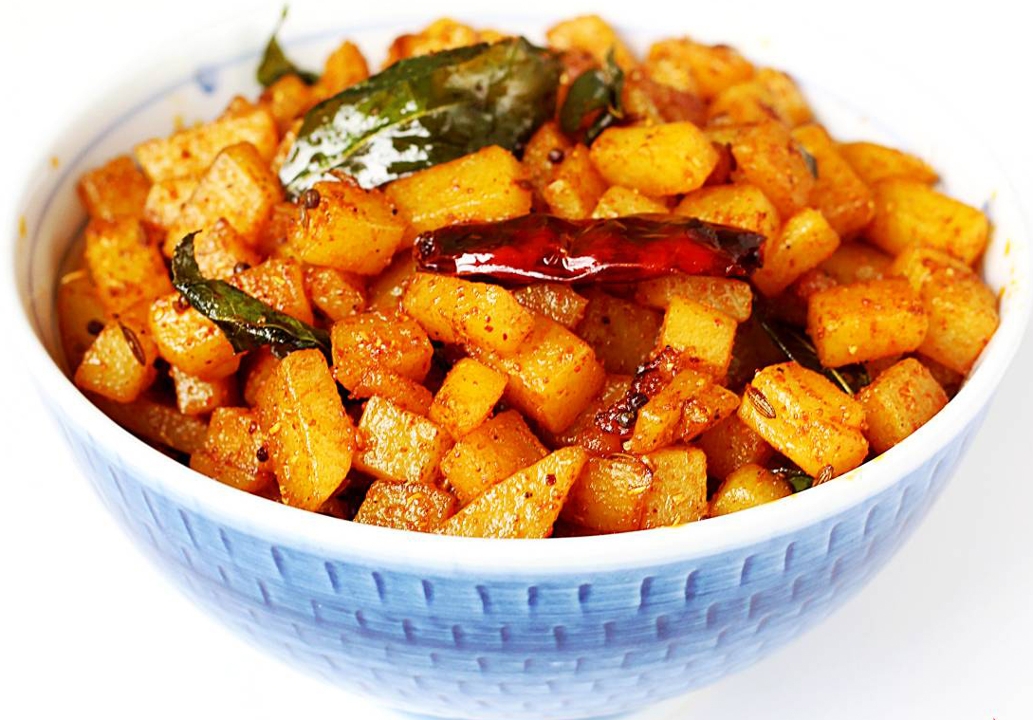 MASALA ALOO - POTATOES.