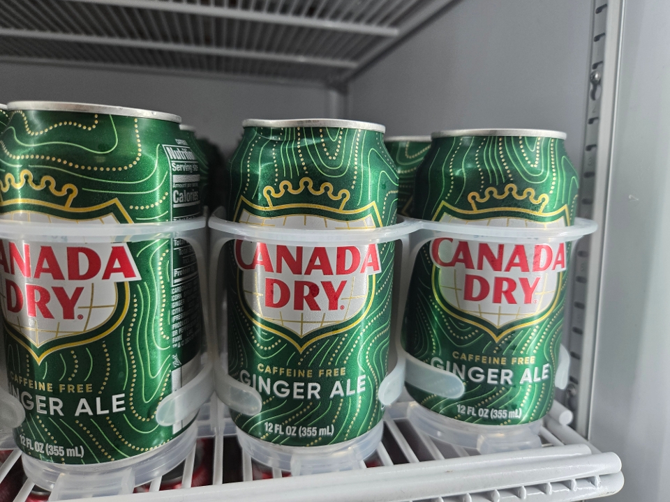 Ginger Ale Can.
