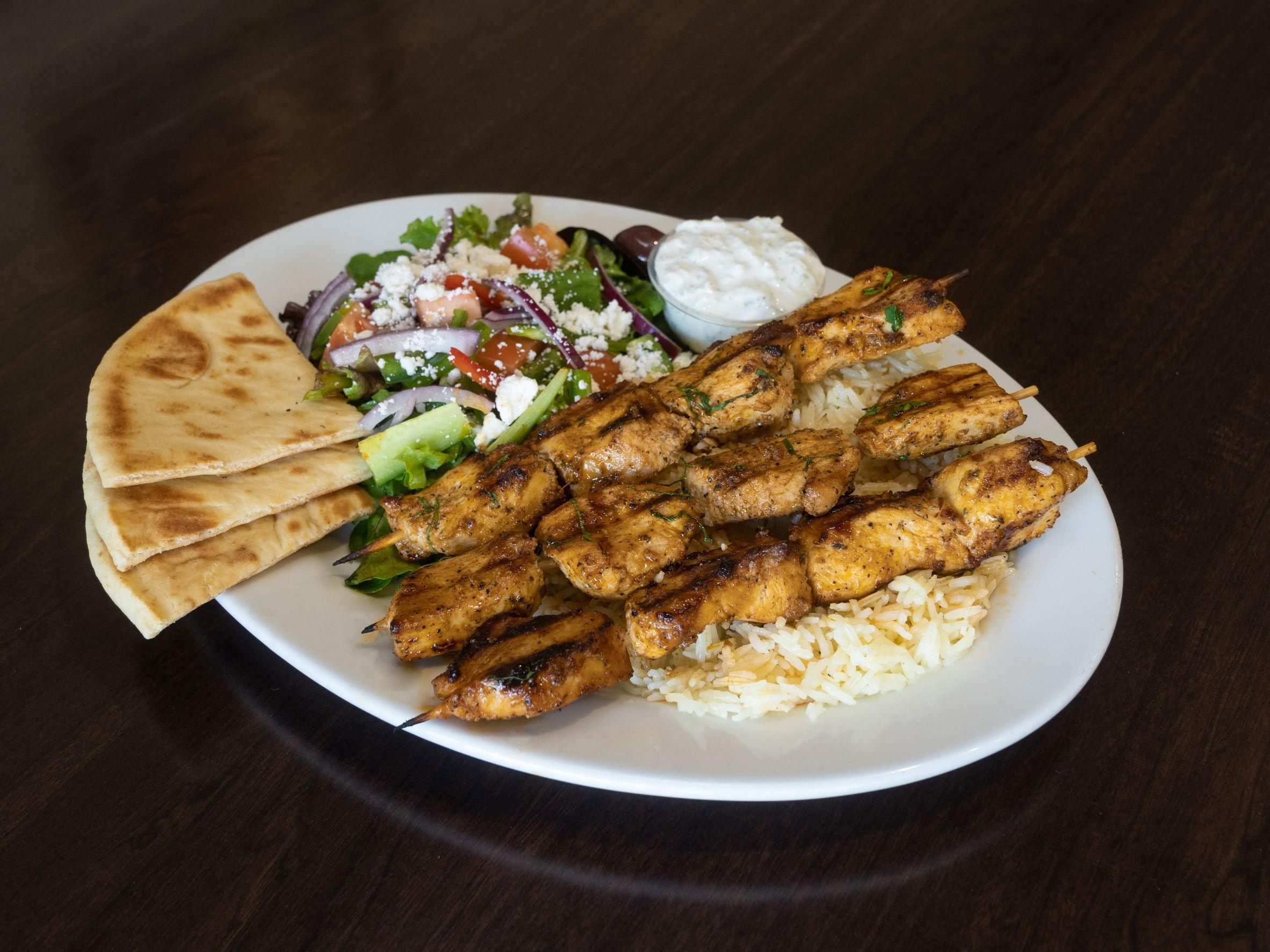 3 Kabob Plate.