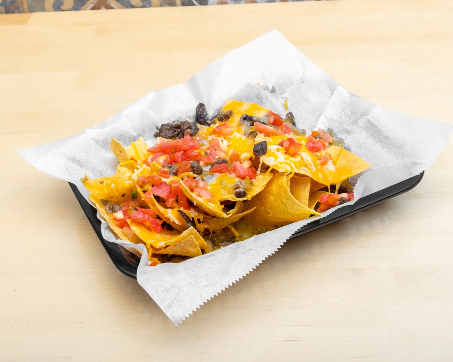 Nachos de Carne Asada (Steak).