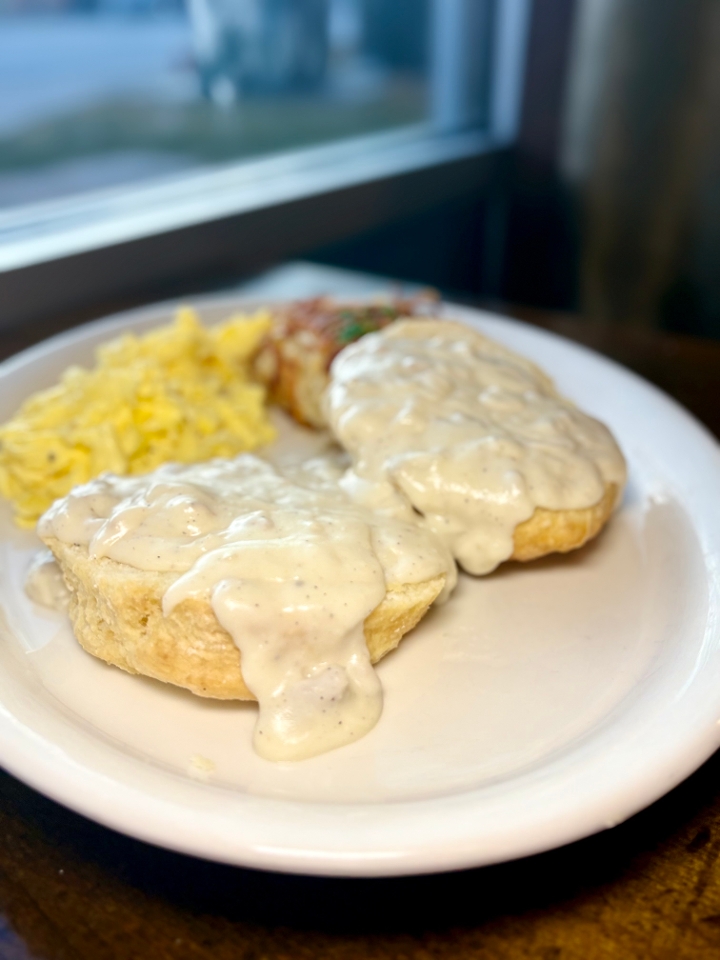 Biscuit and Gravy.