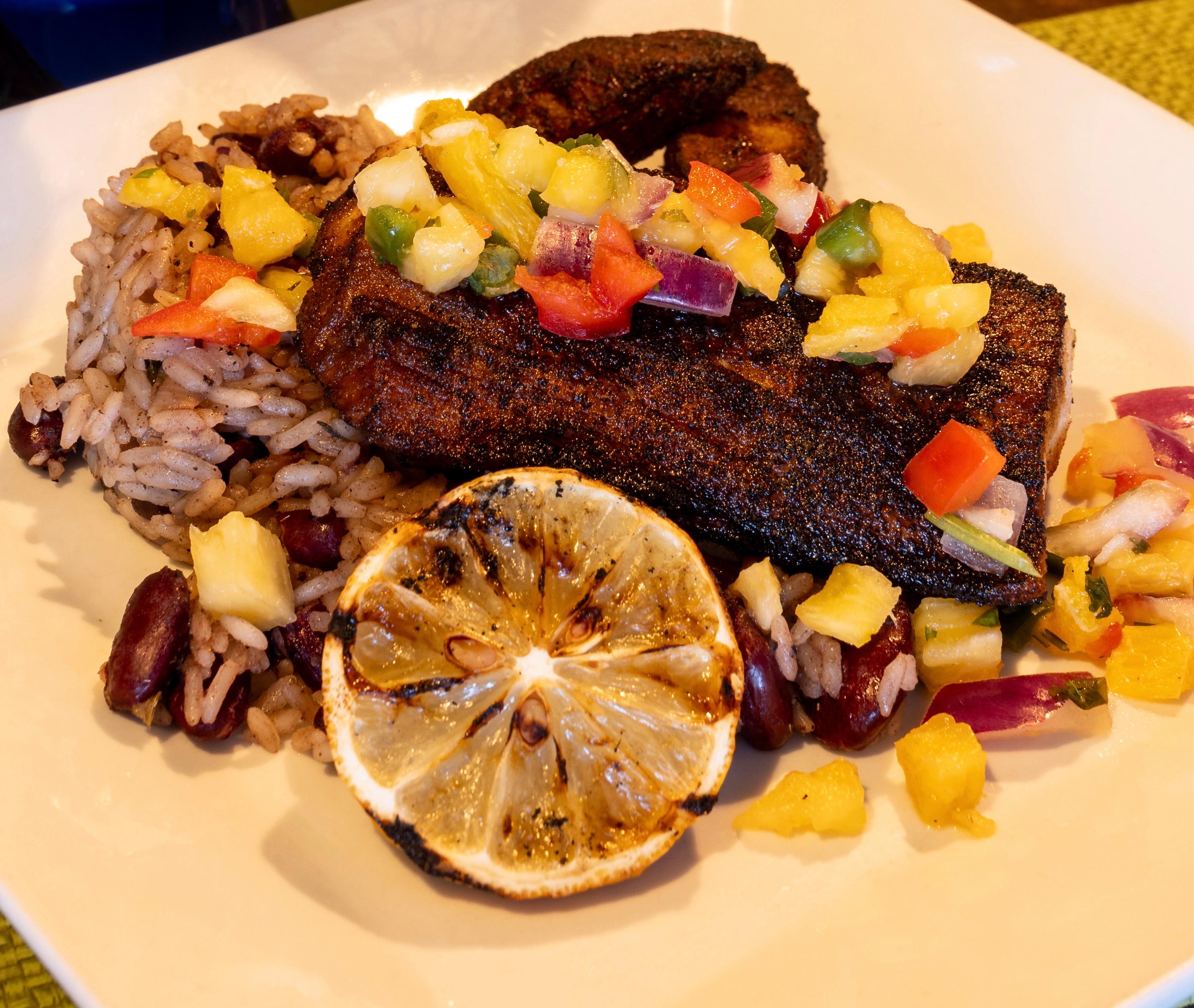 Blackened Mahi.