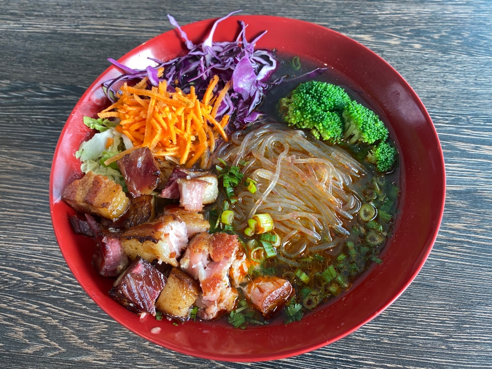 Ma La Sweet Potato Noodle Soup.