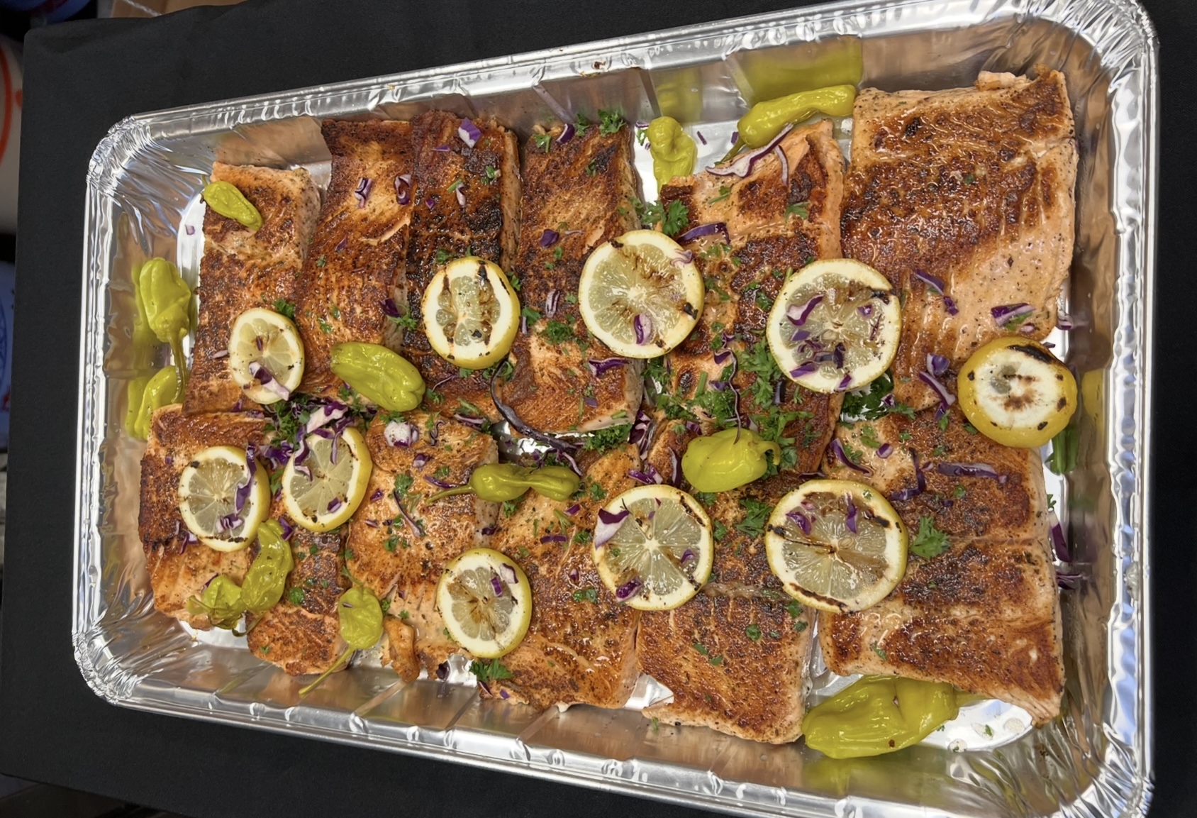 Salmon Tray.