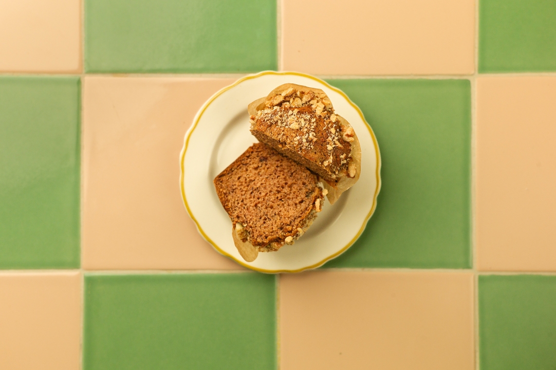 Banana Walnut Muffin.