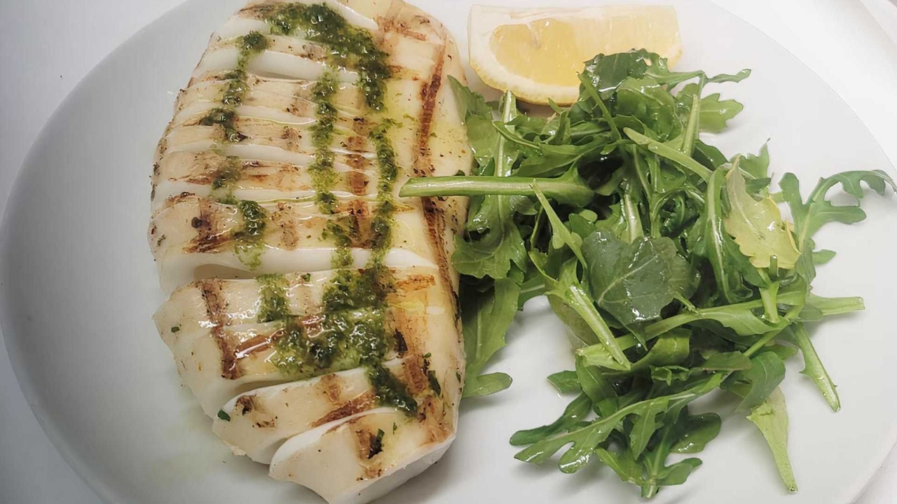 Grilled Calamari.