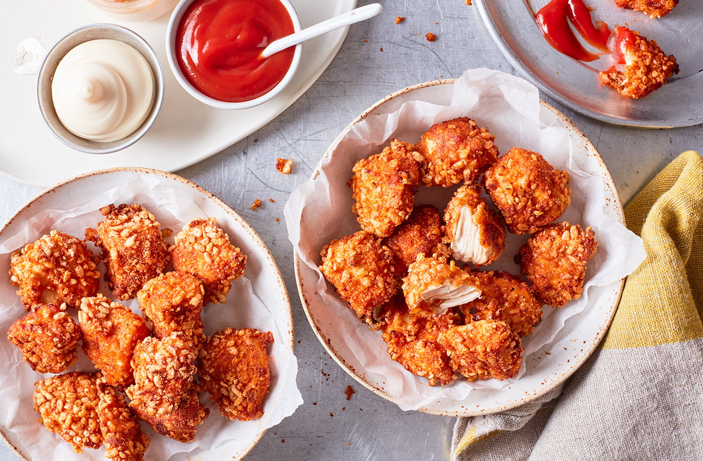 Spicy Chicken Popcorn.