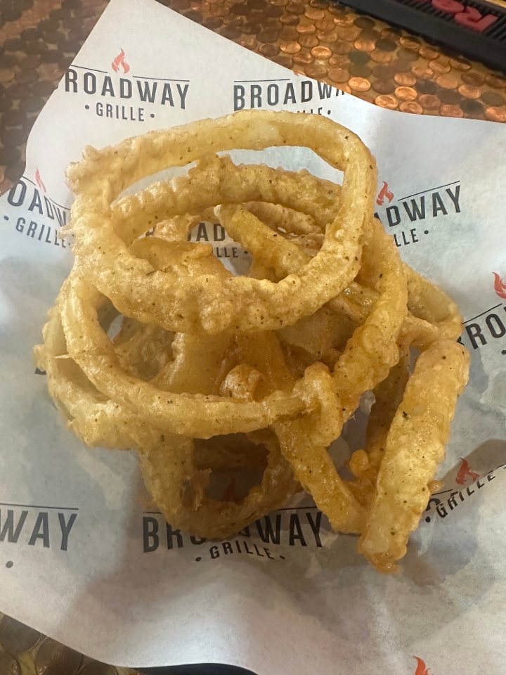 Battered Onion Rings.