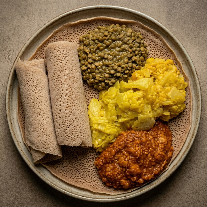 #21 Vegetarian Sampler (D).