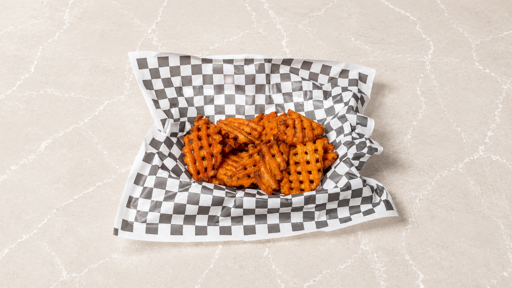 Sweet Potato Waffle Fries.