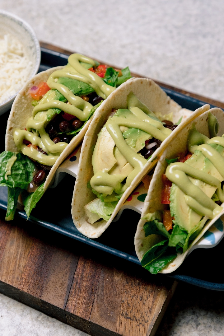 Black Bean Tacos.
