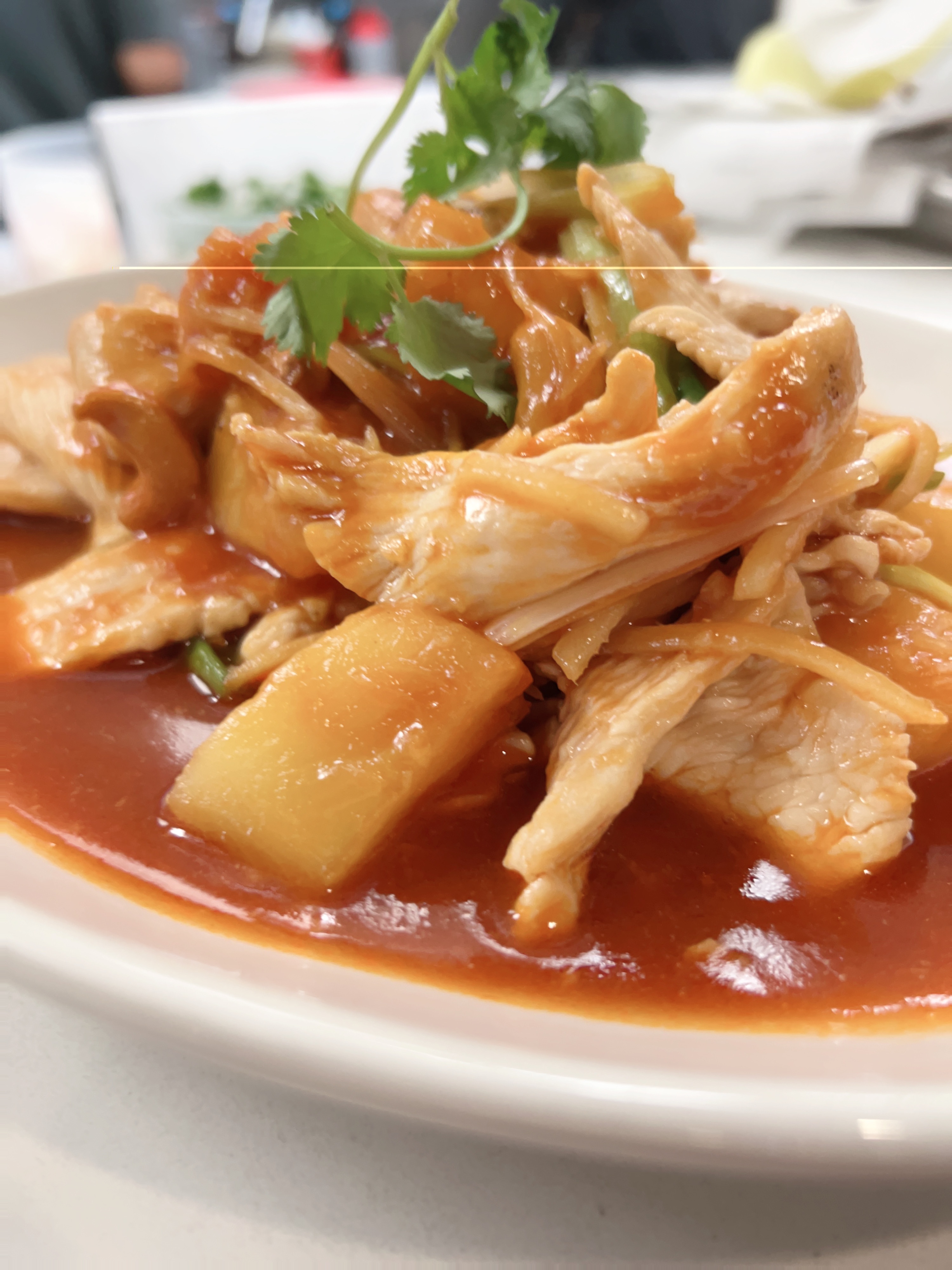 Chicken Pineapple.