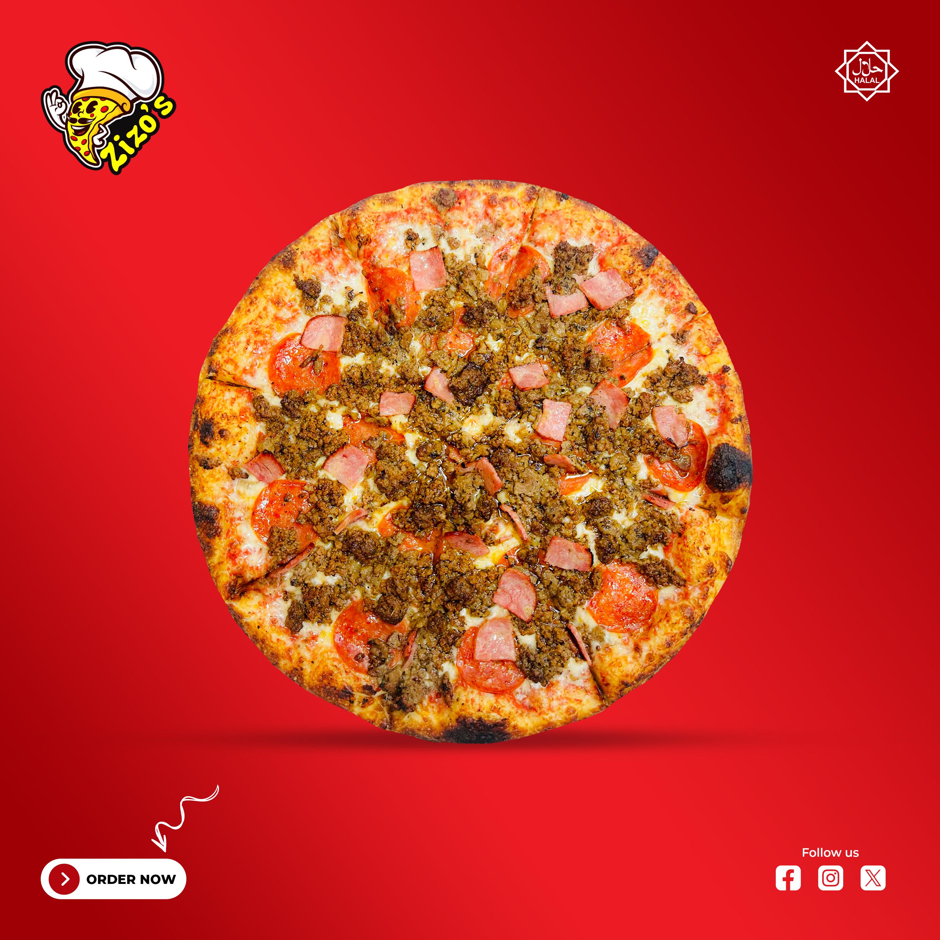 Meat Lovers Pizza.