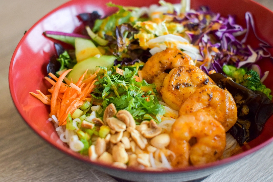 Nuoc Cham Rice Noodle Bowl.