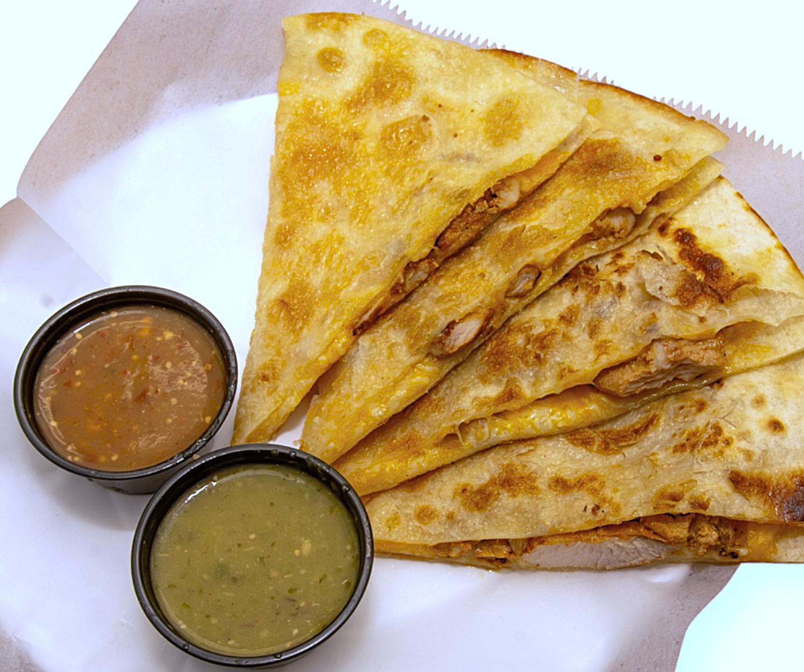 Pipeman's Chicken Quesadilla.