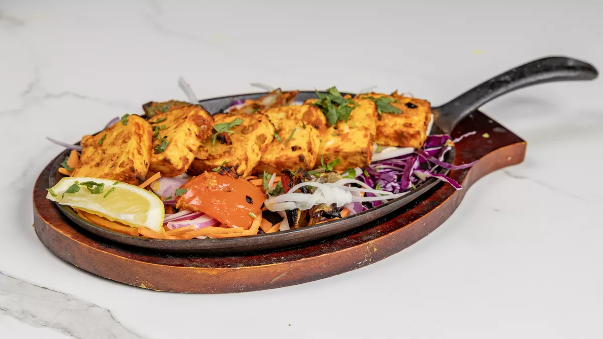 Achari Paneer Tikka.