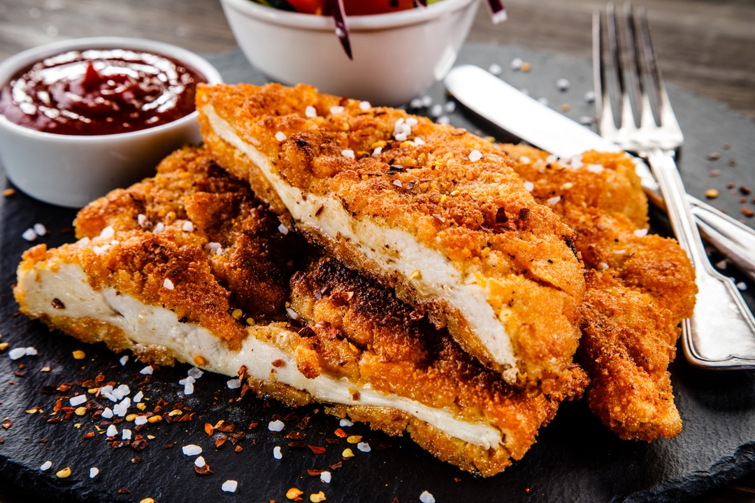 Single Fried Pork Chop 8oz.