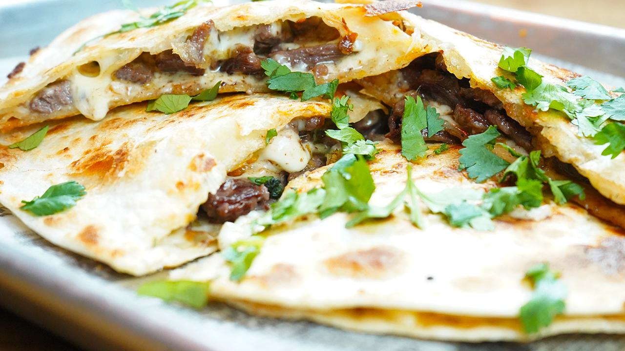 Carne Asada Quesadilla.