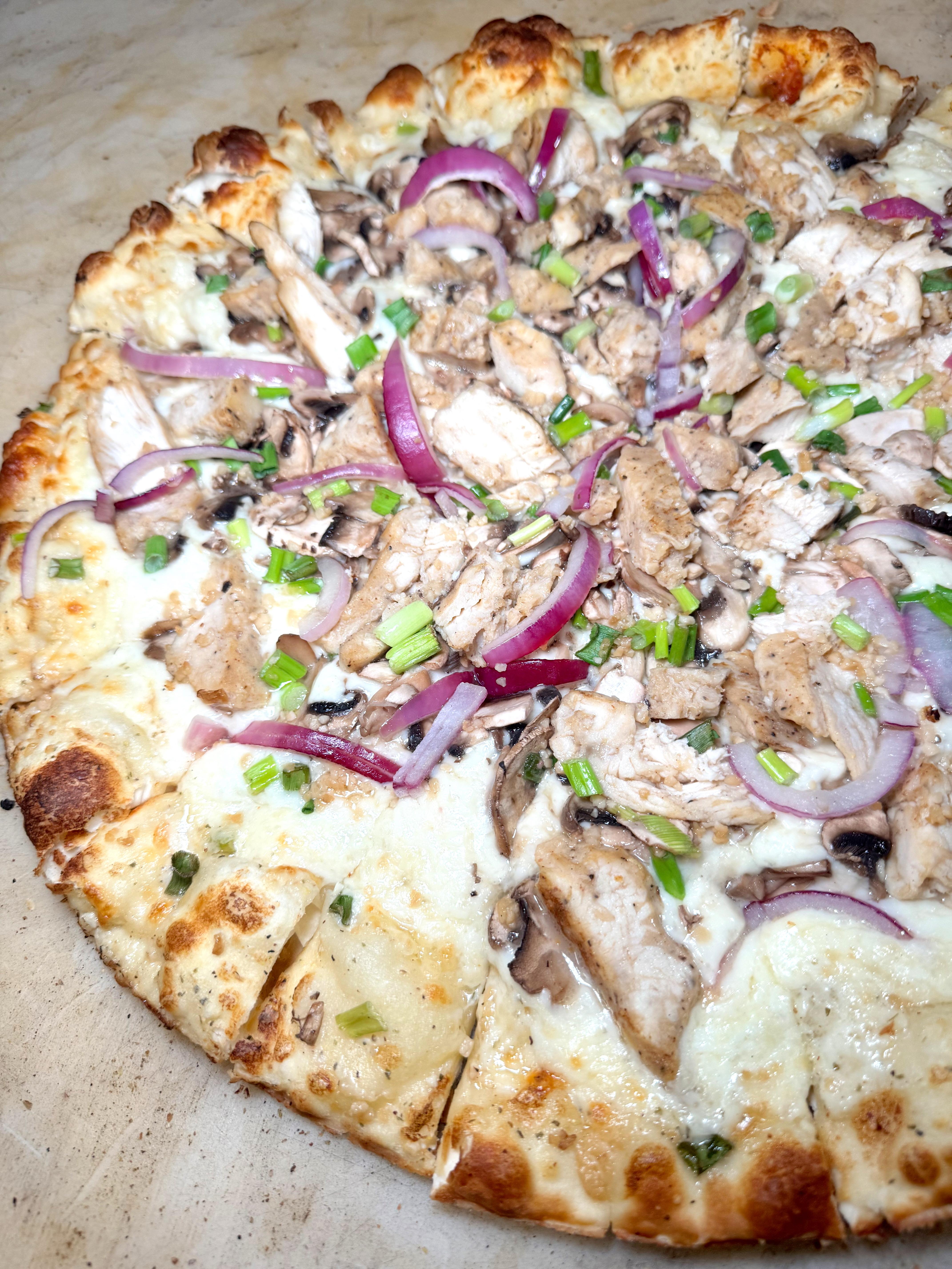 NIBBLER GARLIC CHICKEN.