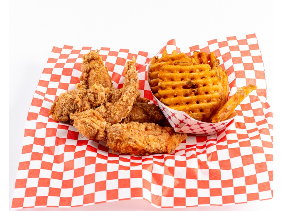 Chicken & Waffle Fries.