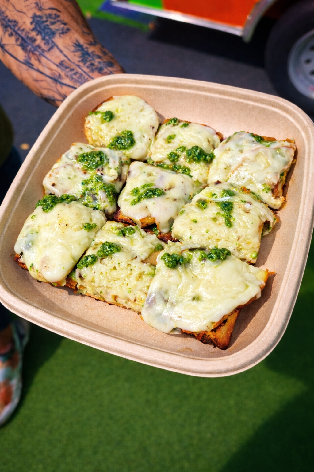 Flatbread de Pera.