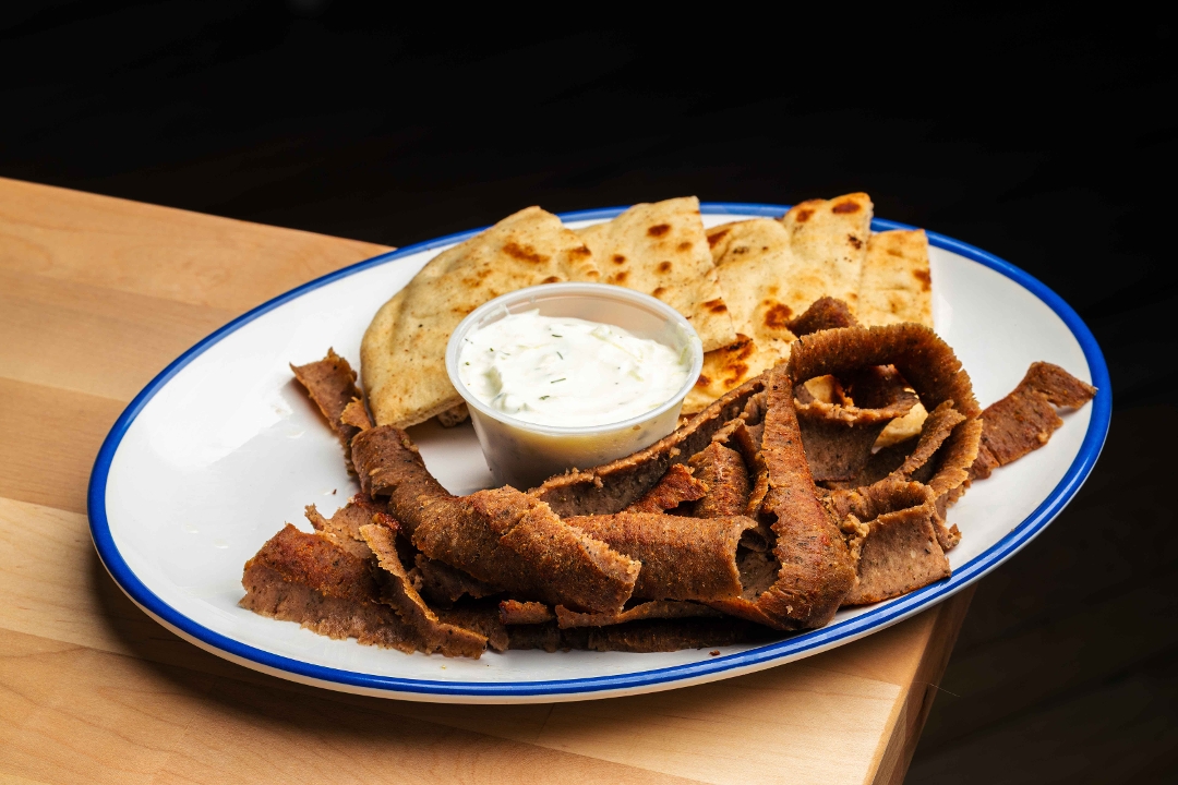 Traditional Gyro Platter.